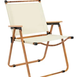 Fabrique de Styles Chaise de jardin pliante en bois de hêtre et tissu - Mariposa*Enfant Chaises, Fauteuils|Jardin