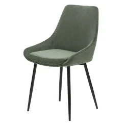 Fabrique de Styles Chaise de salle à manger en velours côtelé - Ben* Chaises