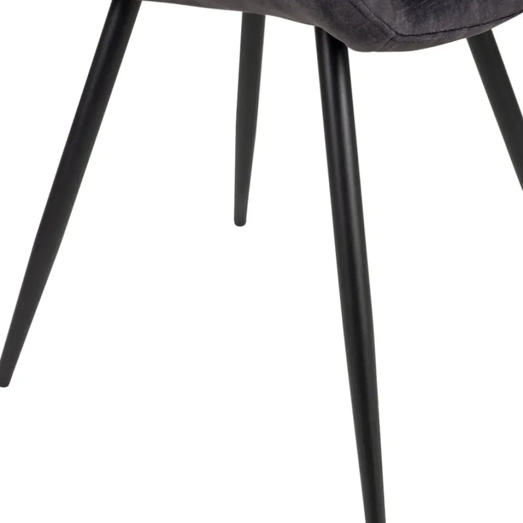 Fabrique de Styles Chaise de salle à manger en velours - dana* Chaises