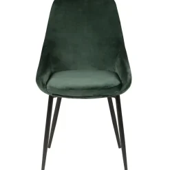 Fabrique de Styles Chaise de salle à manger en velours - Ben* Chaises