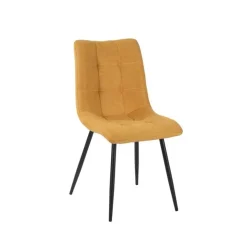 Fabrique de Styles Chaise de salle à manger en tissu matelassé - Lilly* Chaises