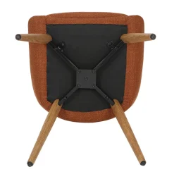 Fabrique de Styles Chaise de salle à manger en tissu - Ben* Chaises