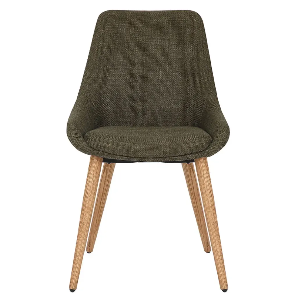 Fabrique de Styles Chaise de salle à manger en tissu - Ben* Chaises