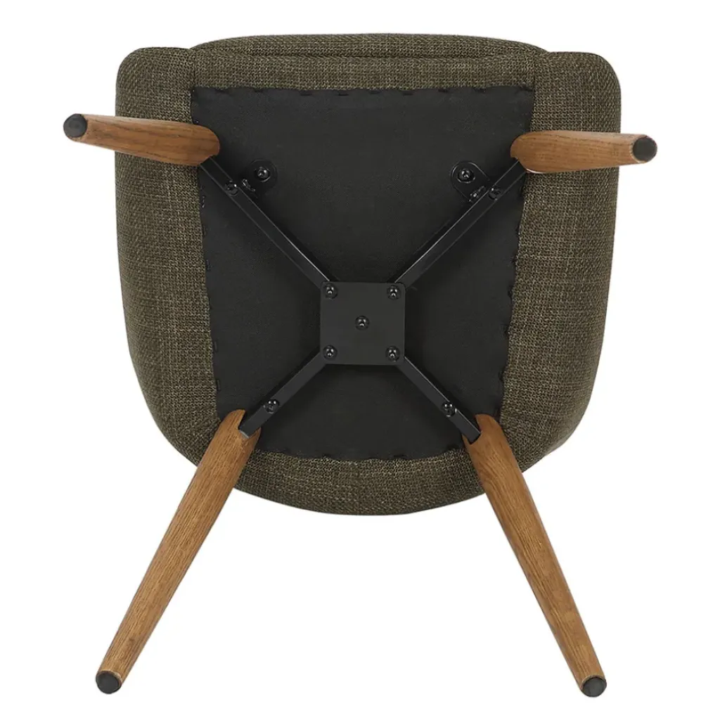 Fabrique de Styles Chaise de salle à manger en tissu - Ben* Chaises