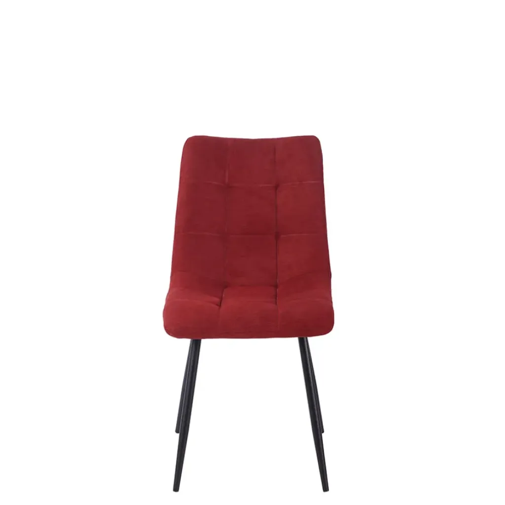 Fabrique de Styles Chaise de salle à manger en tissu matelassé - Lilly* Chaises