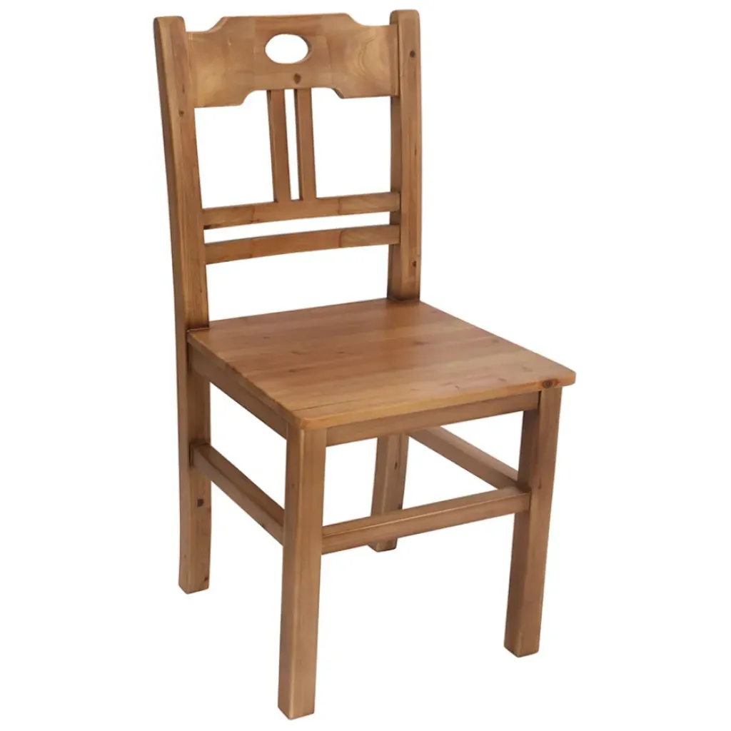Fabrique de Styles Chaise de salle à manger en sapin - Terroir* Chaises