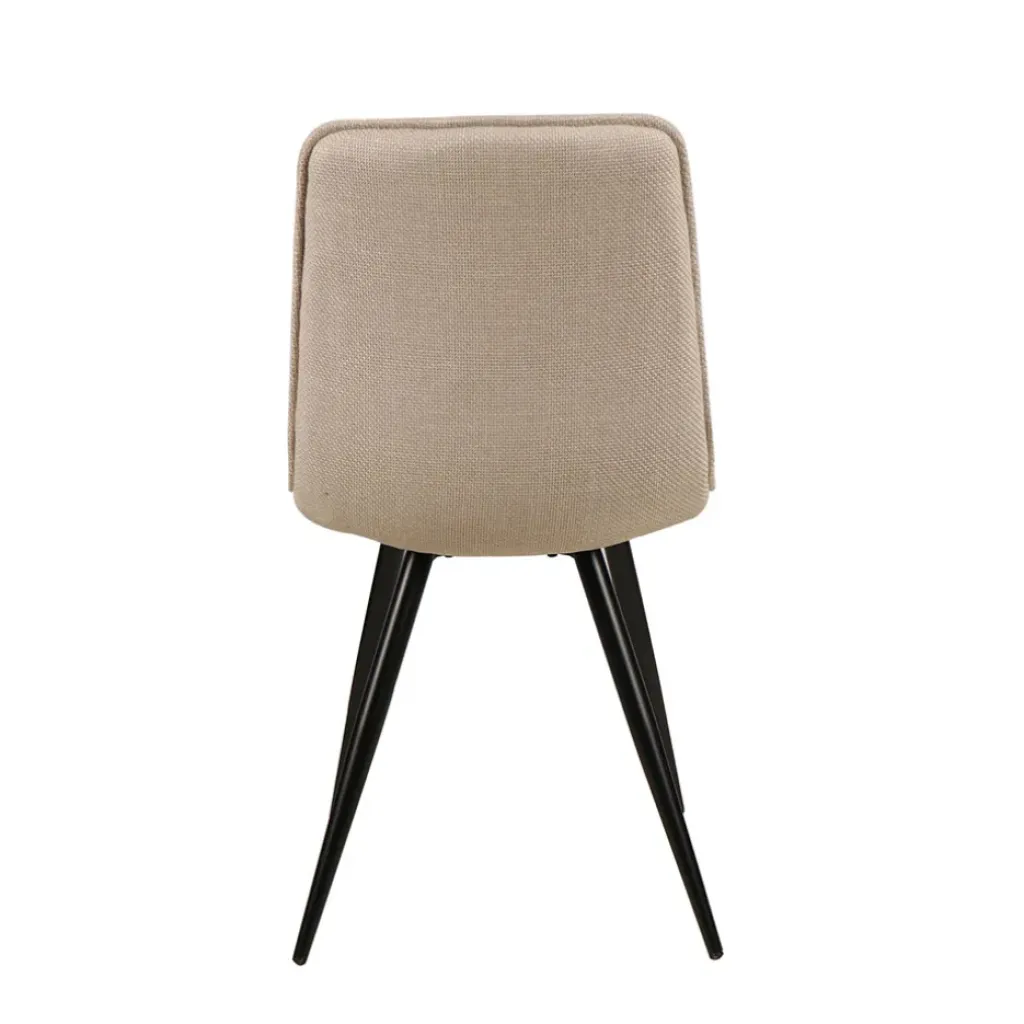 Fabrique de Styles Chaise de salle à manger en tissu matelassé - Alize* Chaises