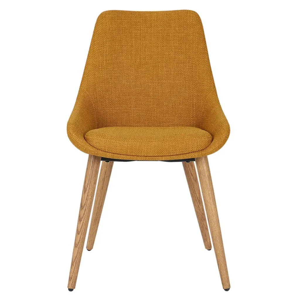 Fabrique de Styles Chaise de salle à manger en tissu - Ben* Chaises