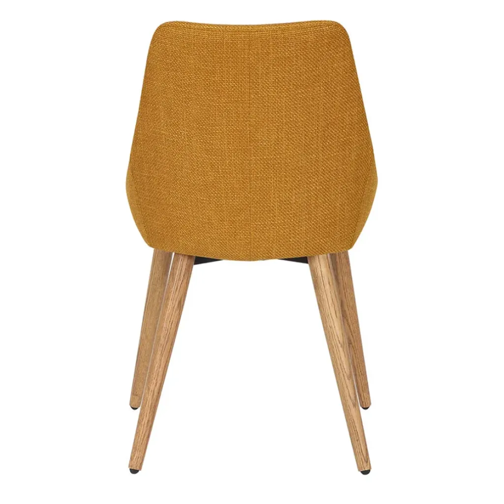 Fabrique de Styles Chaise de salle à manger en tissu - Ben* Chaises