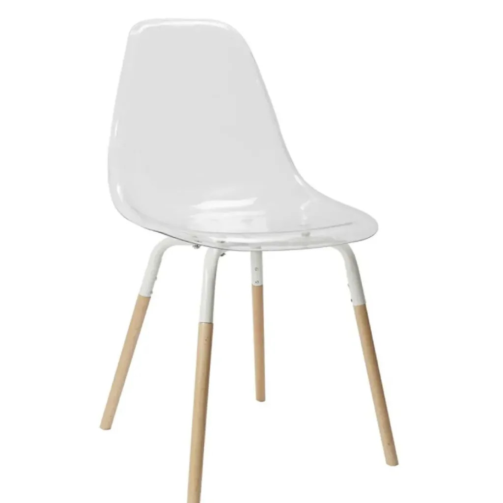 Fabrique de Styles Chaise de salle à manger scandinave transparente - Phebee* Chaises