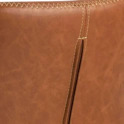 Fabrique de Styles Chaise salle à manger aspect cuir rétro - Batla* Chaises