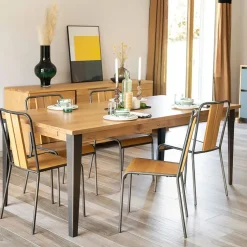 Fabrique de Styles Chaise salle à manger en chêne - Manny* Chaises