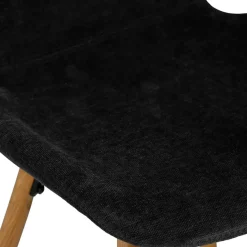 Fabrique de Styles Chaise salle à manger en tissu soft touch - Keri* Chaises