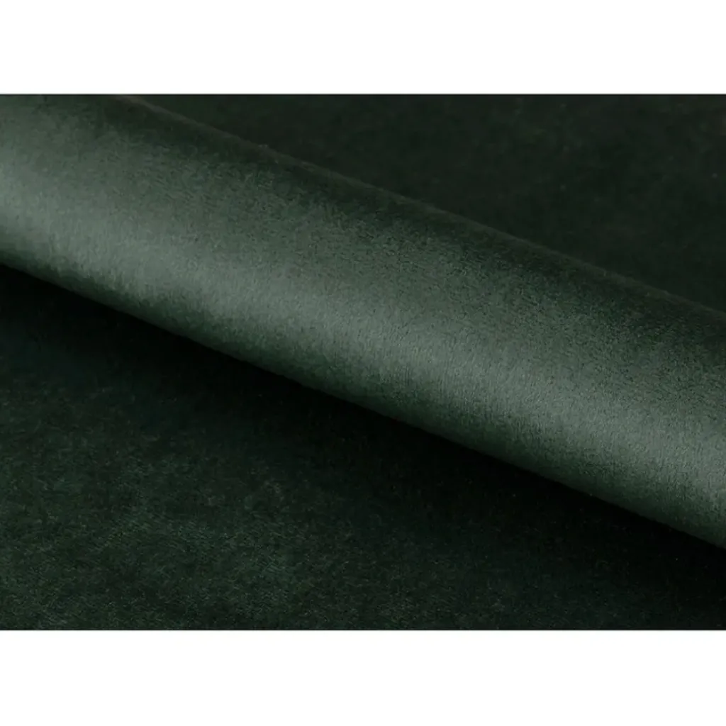 Fabrique de Styles Chaise salle à manger en tissu vert fonce - Demia* Chaises