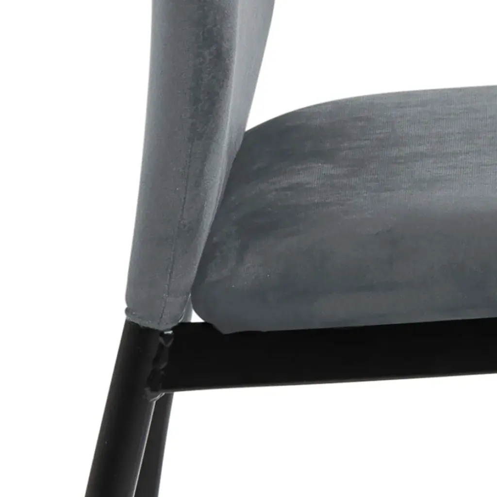 Fabrique de Styles Chaise salle à manger en velours - Demia* Chaises