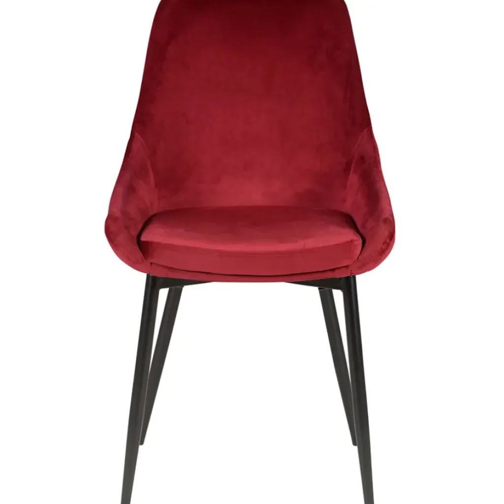 Fabrique de Styles Chaise salle à manger en velours - Ben* Chaises