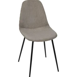 Fabrique de Styles Chaise salle à manger en velours côtelé - Scarlett* Chaises