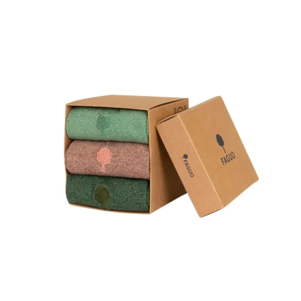 Fabrique de Styles Chaussettes vegan x3 clair, foncé et rose chiné 43/46* Accessoires Mode