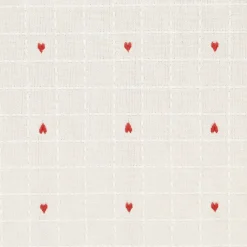 Fabrique de Styles Chemin table en coton 45x150cm - P'tits coeurs* Chemins De Table