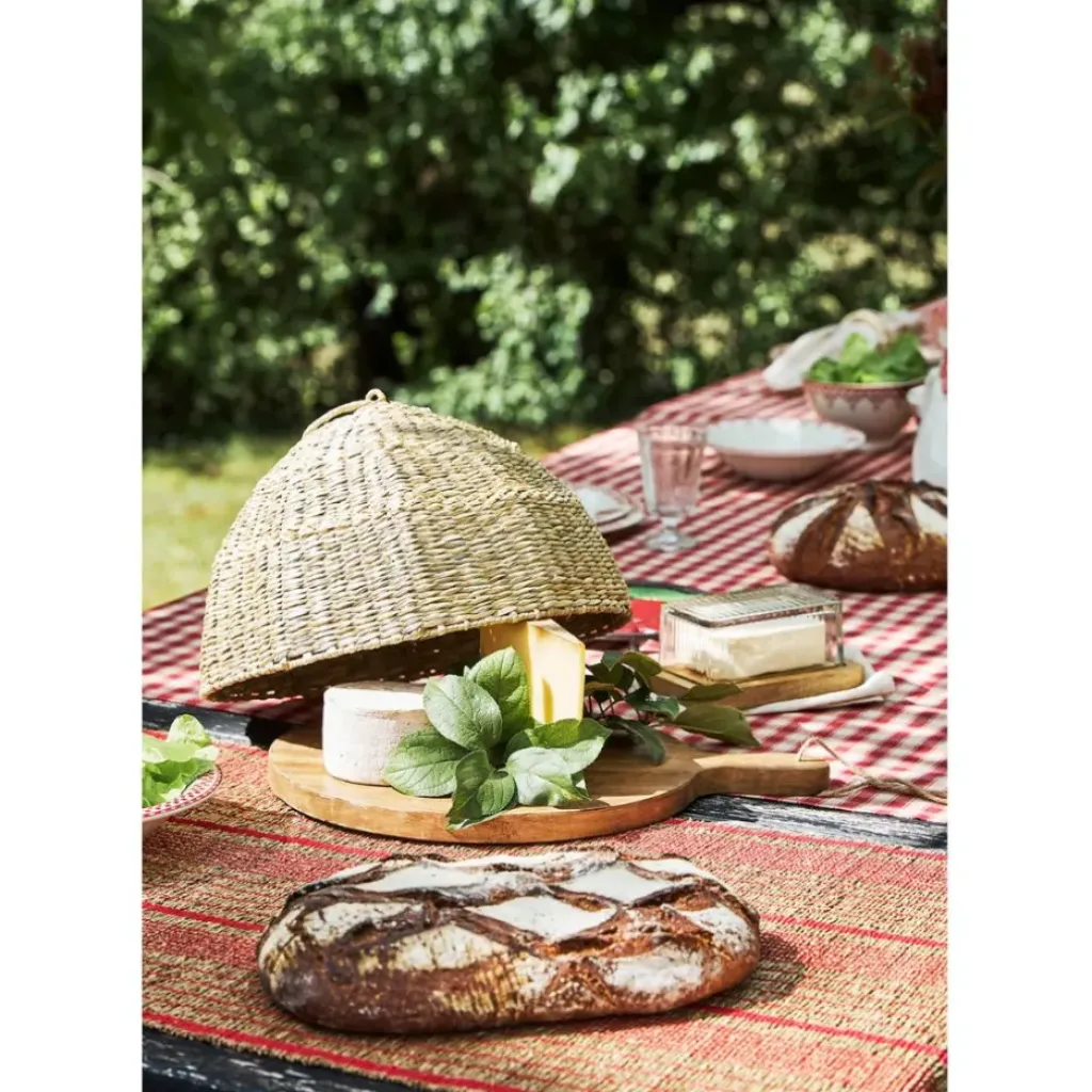 Fabrique de Styles Cloche en jonc de mer d35cm - Recif* Bonbonnières, Cloches Et Coupes