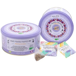 Fabrique de Styles Coffret 40 mousselines mes jolies tisanes bio* Cafés, Thés Et Infusions