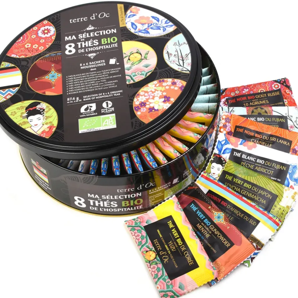 Fabrique de Styles Coffret 48 sachets thes hospitalite- bio* Cafés, Thés Et Infusions