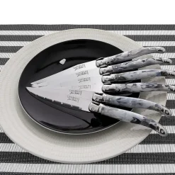 Fabrique de Styles Coffret de 6 couteaux en acier inoxydable - Laguiole* Couverts
