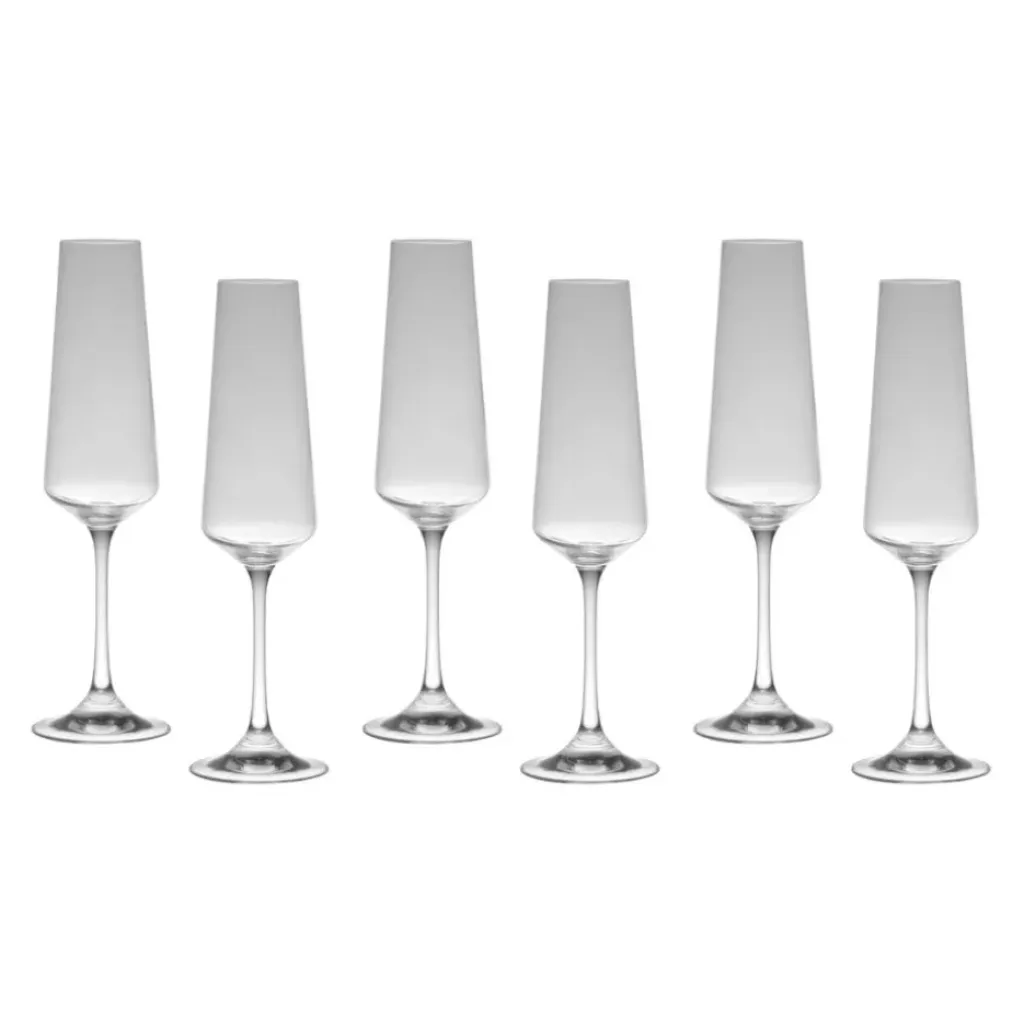Fabrique de Styles Coffret de 6 flutes spirit 19cl* Coupes Et Flutes