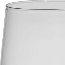 Fabrique de Styles Coffret de 4 gobelets cœur en verre 60cl - Colorea* Verres À Eau Et Gobelets