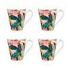 Fabrique de Styles Coffret de 4 mugs en porcelaine 31cl - Taiana* Tasses Et Mugs