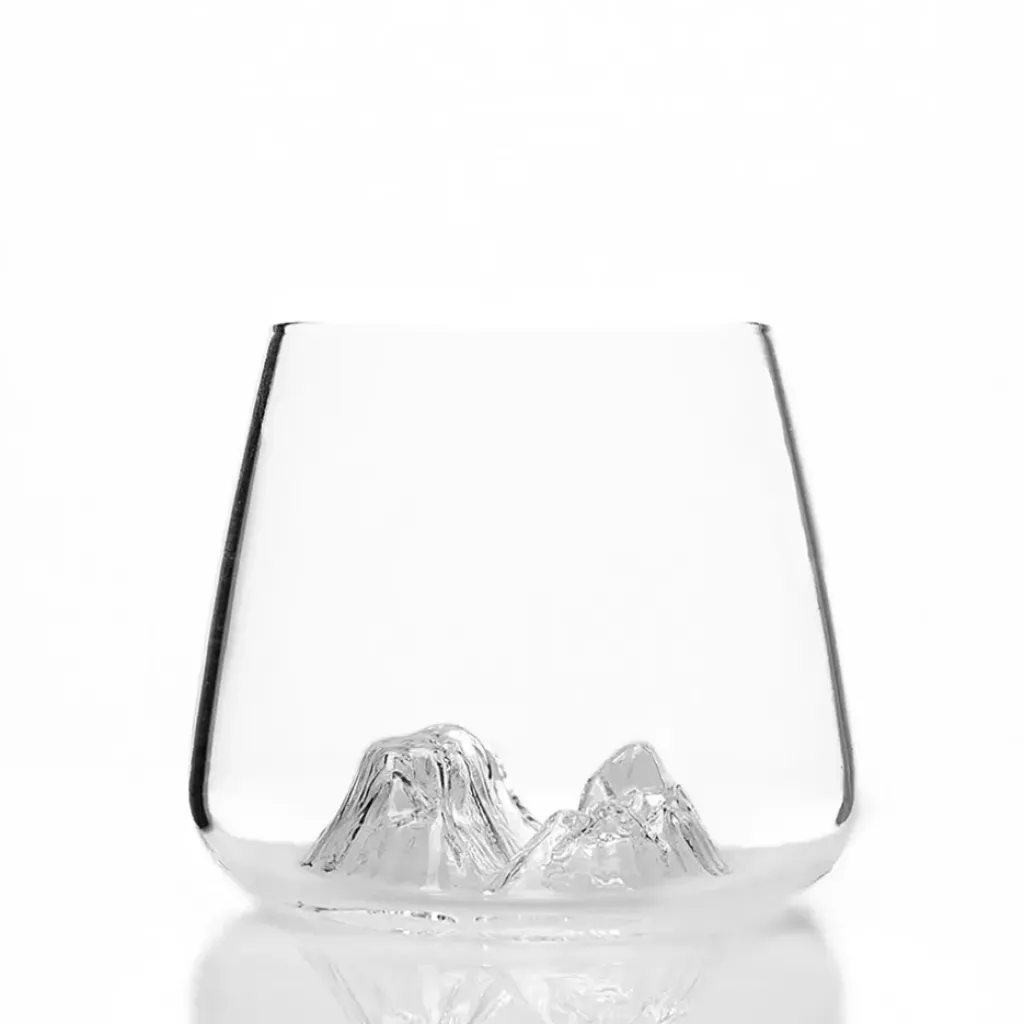 Fabrique de Styles Coffret de 2 verres Grand Canyon et Mont Matterhorn - Topographic* Verres À Alcool