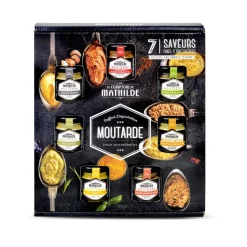 Fabrique de Styles Coffret dégustation moutardes 7x35g* Condiments Et Épices