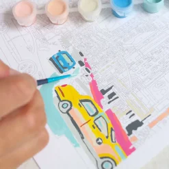 Fabrique de Styles Coffret peinture au numéro Broadway and wes* Loisirs Créatifs