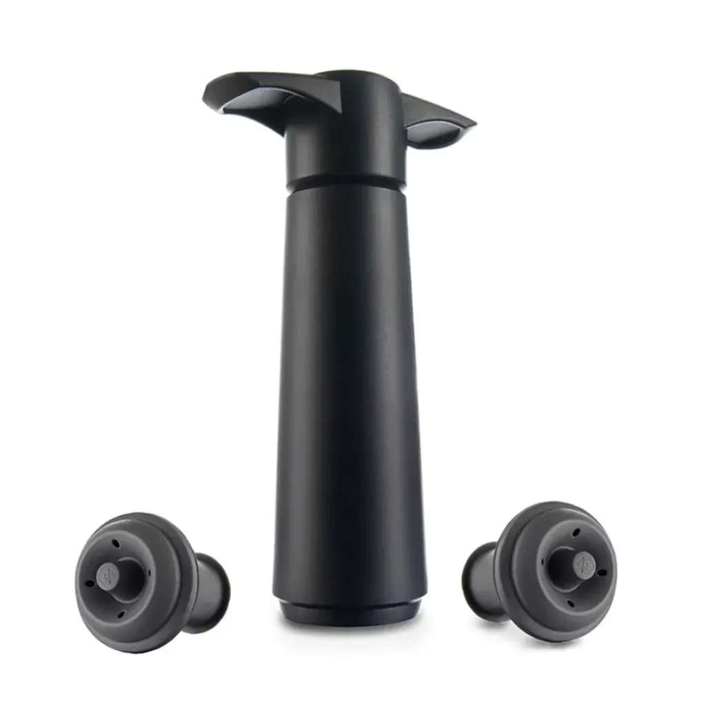 Fabrique de Styles Coffret pompe à vin et 2 bouchons - Vacuvin* Accessoires Vin Et Cocktails