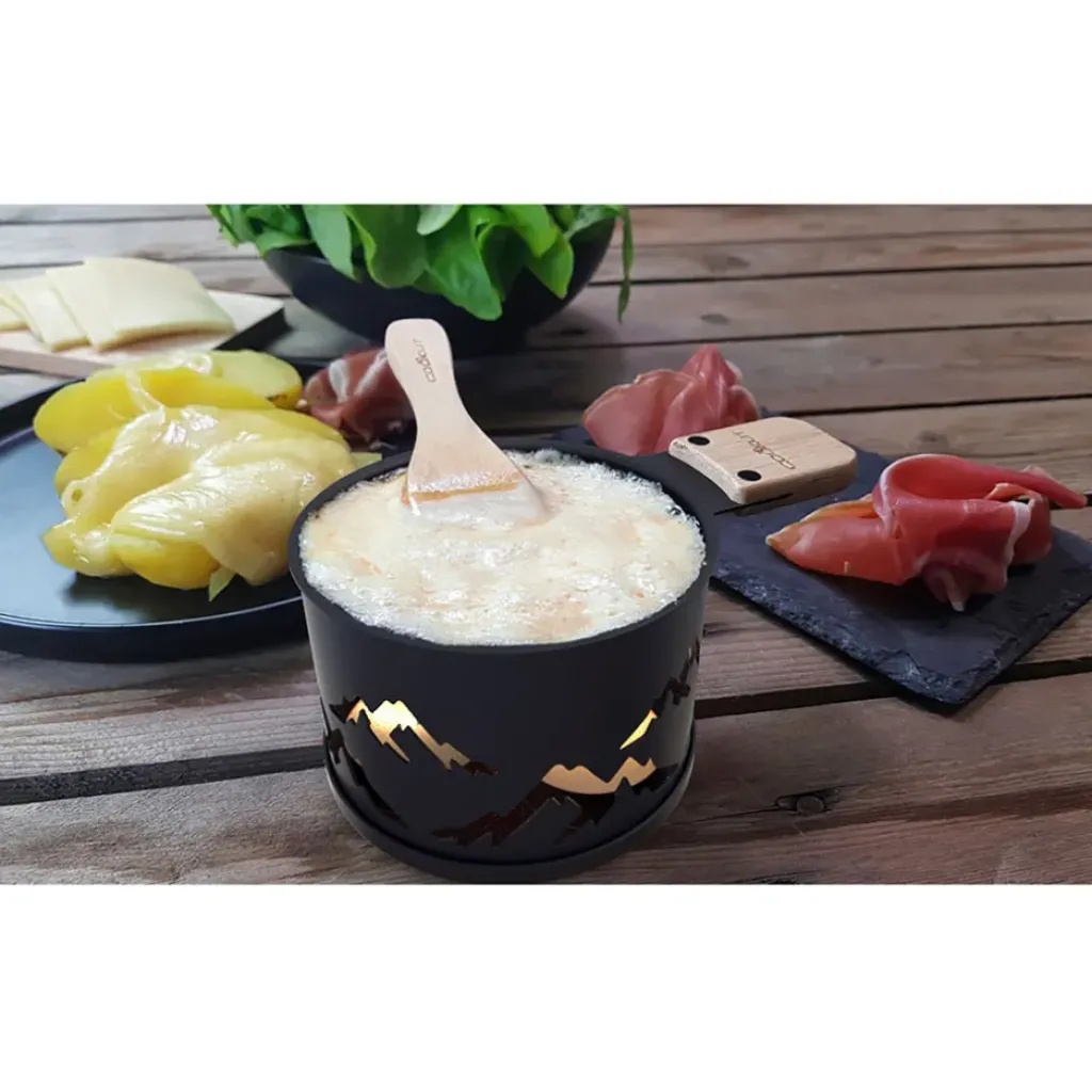 Fabrique de Styles Coffret raclette à la bougie pour 2 - Montagne* Plats Et Appareils De Cuisson