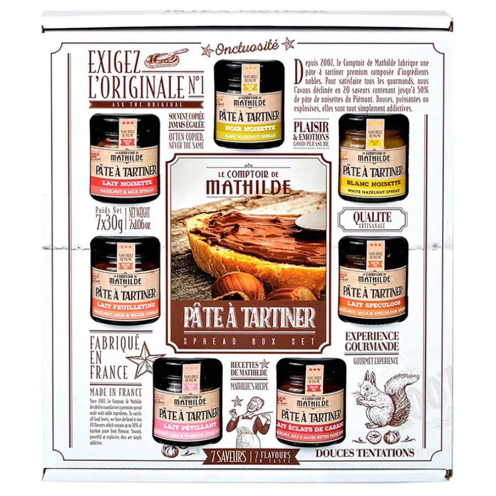Fabrique de Styles Coffret semainier pate a tartiner 7x30g* Chocolats Et Confiseries