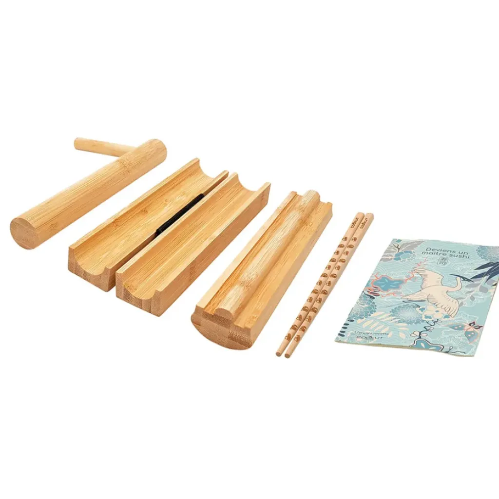 Fabrique de Styles Coffret sushi avec baguettes et livre - Sooshi* Ustensibles De Cuisine