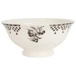 Fabrique de Styles Compotier en faïence 1L - Damier* Plats Et Saladiers