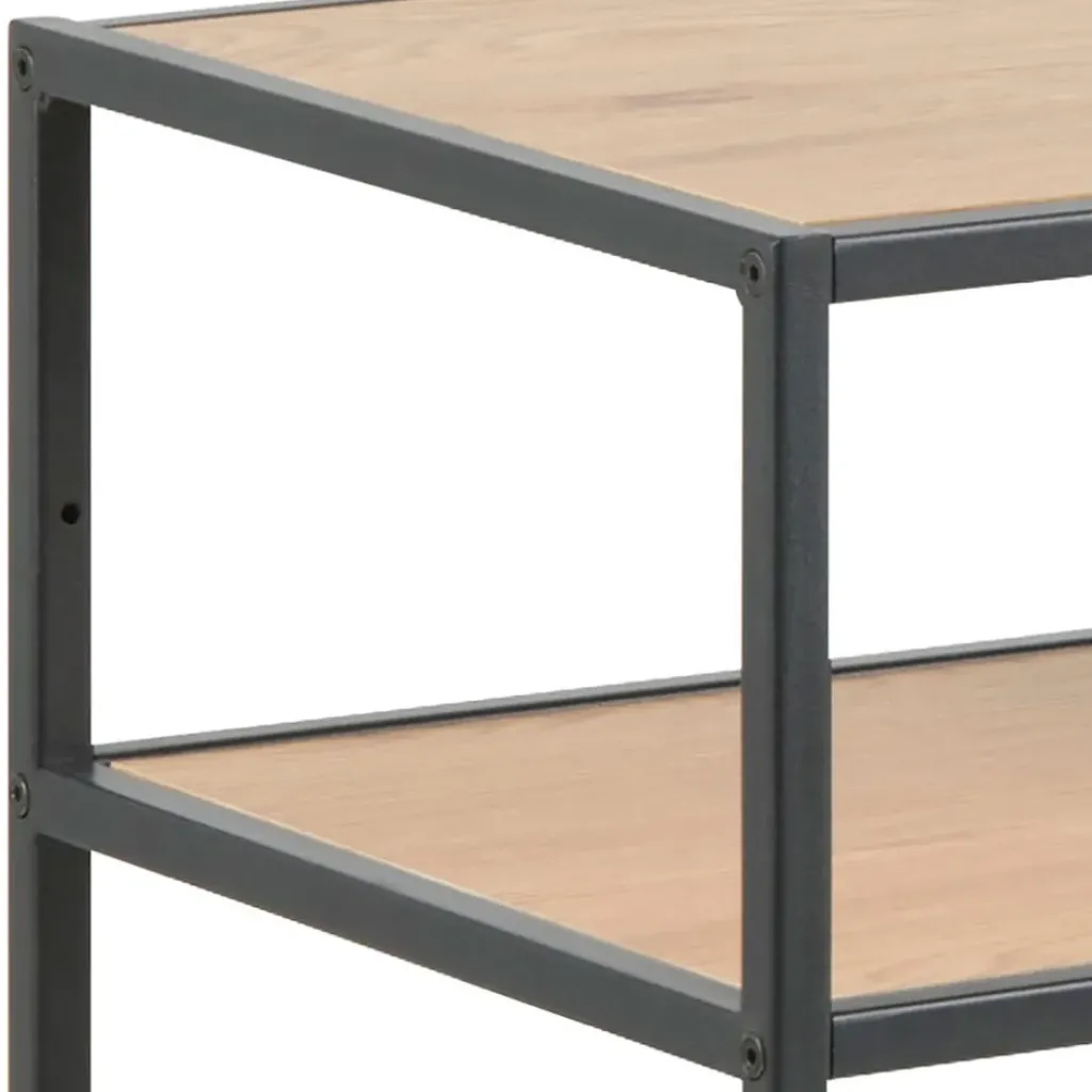 Fabrique de Styles Console 3 étagères en chêne et métal - Senzo* Consoles