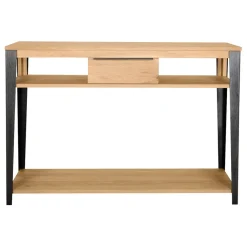 Fabrique de Styles Console 1 tiroir en chêne massif - Manny* Consoles