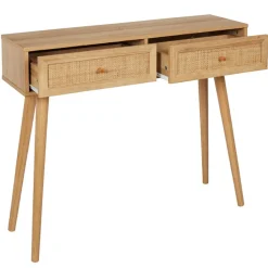 Fabrique de Styles Console 2 tiroirs en bois naturel - Baia* Consoles