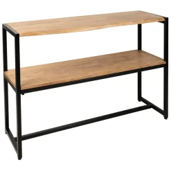 Fabrique de Styles Console en acacia et pieds en fer noir - Brooklyn* Consoles