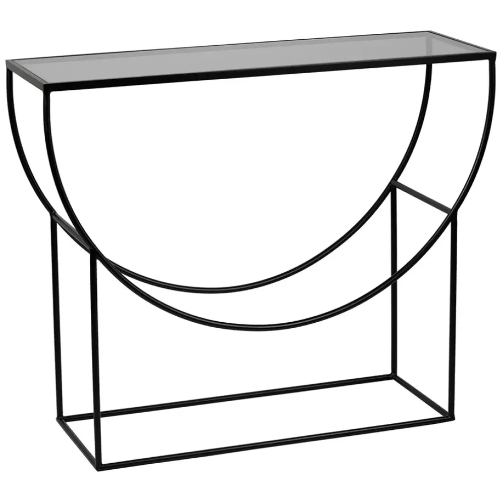 Fabrique de Styles Console en verre et fer - Lernet* Consoles