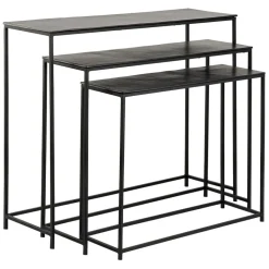 Fabrique de Styles Console gigogne (x3) en fer - Felia* Consoles