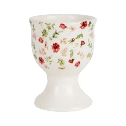 Fabrique de Styles Coquetier en faïence fleur - Collection* Accessoires De Table