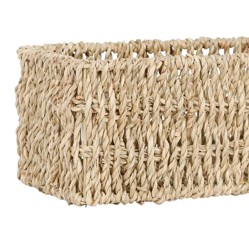 Fabrique de Styles Corbeilles x2 rectangulaire en jonc de mer - borneo* Paniers Et Corbeilles