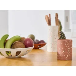 Fabrique de Styles Coupe en grès d28cm - Organic* Plats Et Saladiers