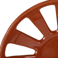 Fabrique de Styles Coupe en grès moucheté d28cm - Organic* Plats Et Saladiers