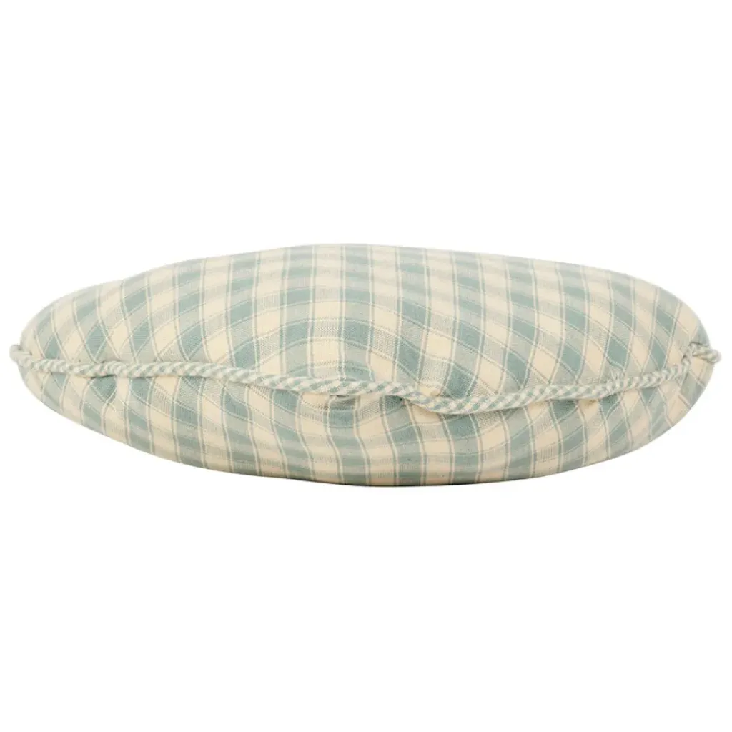 Fabrique de Styles Coussin cœur en coton vichy 40x35cm - Campagne* Coussins Et Housses