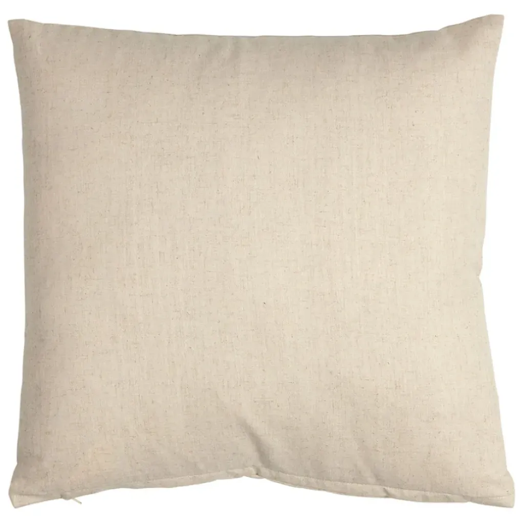 Fabrique de Styles Coussin en coton naturel et brun 45x45cm - A la ferme* Coussins Et Housses